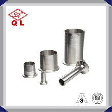 3A Aço Inoxidável Sanitary 14mphr Clamped Adaptador Mangueira Nipple